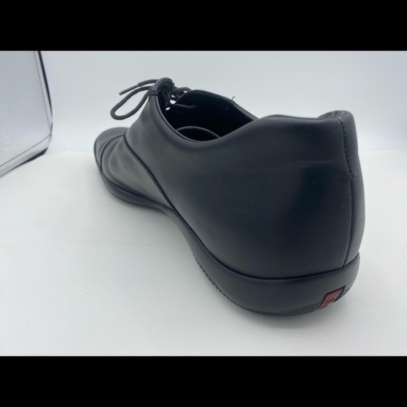 Mens Black Leather Prada Shoes 11-1/2 - Picture 13 of 16